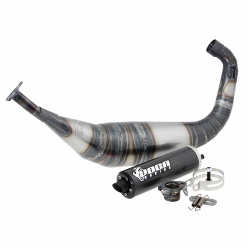 Uitlaat Voca Racing BigBore 90cc Derbi