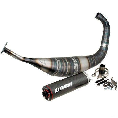 Uitlaat Voca Racing Carbon 70/80cc Minarelli AM6