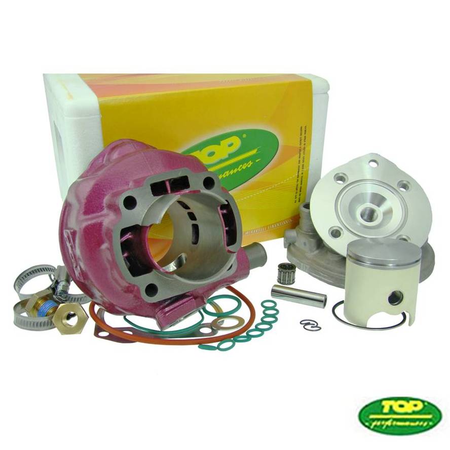 Cilinderkit Top Performance Due Plus Minarelli AM6 75cc 49,50mm
