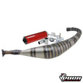 Uitlaat Voca Rookie 50-70cc Minarelli AM6 Rood