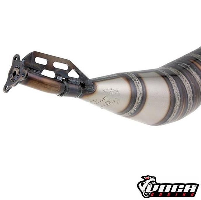 Uitlaat Voca Rookie 50-70cc Minarelli AM6 Rood