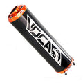 Einddemper Voca Racing Alu CNC Zwart/Oranje