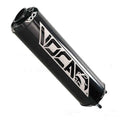 Einddemper Voca Racing Alu CNC Zwart/Zwart