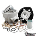 Cilinderkit Voca Bestia 80cc Minarelli AM6 – Zwart