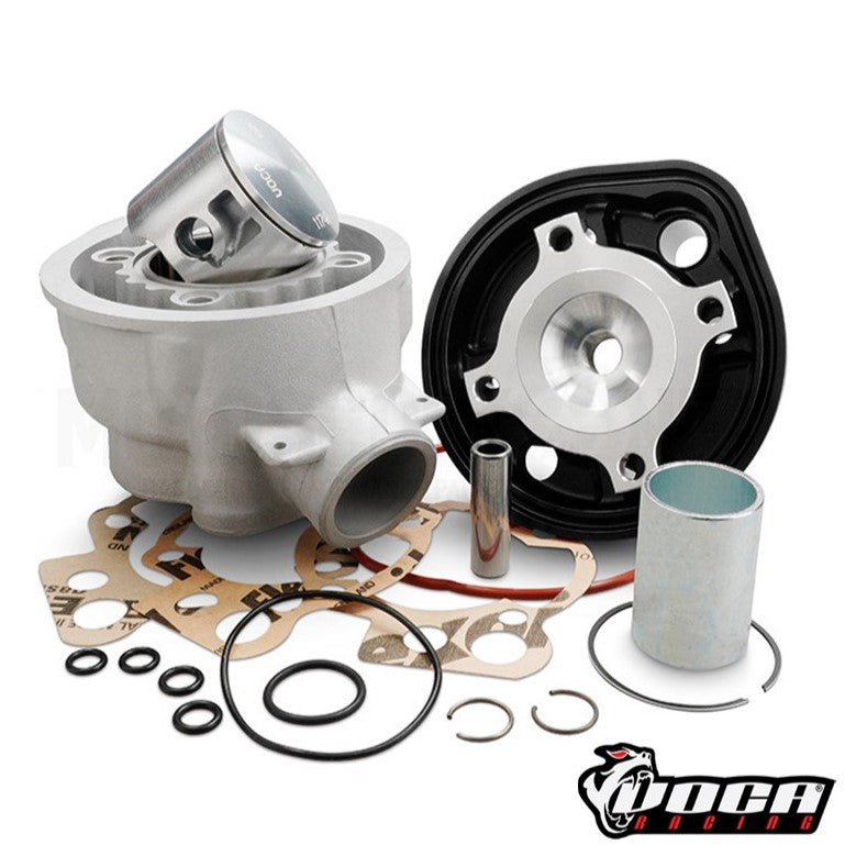 Cilinderkit Voca Bestia 80cc Minarelli AM6 – Zwart