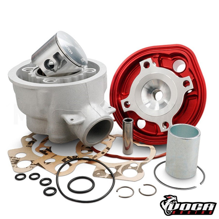 Cilinderkit Voca Bestia 80cc Minarelli AM6 – Rood