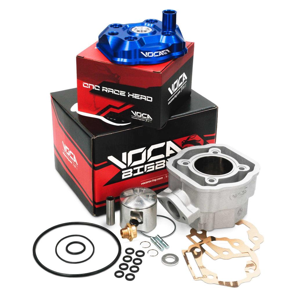 Cilinderkit Voca Bestia Racing Derbi Euro 3/4 80cc Blauw