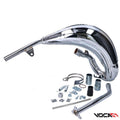 Uitlaat Voca Cross Chroom 50-70cc Sherco SM-R / SE-R
