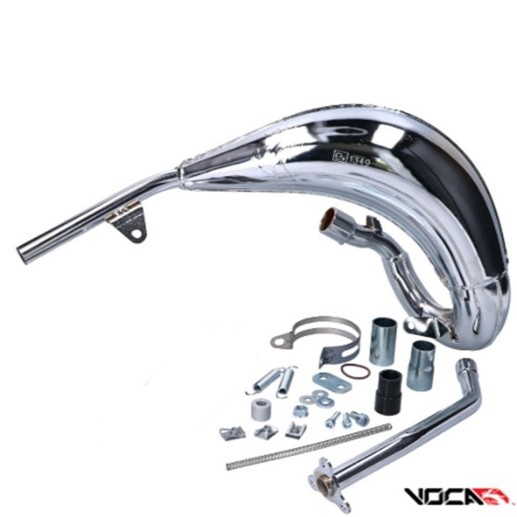 Uitlaat Voca Cross Chroom 50-70cc Sherco SM-R / SE-R