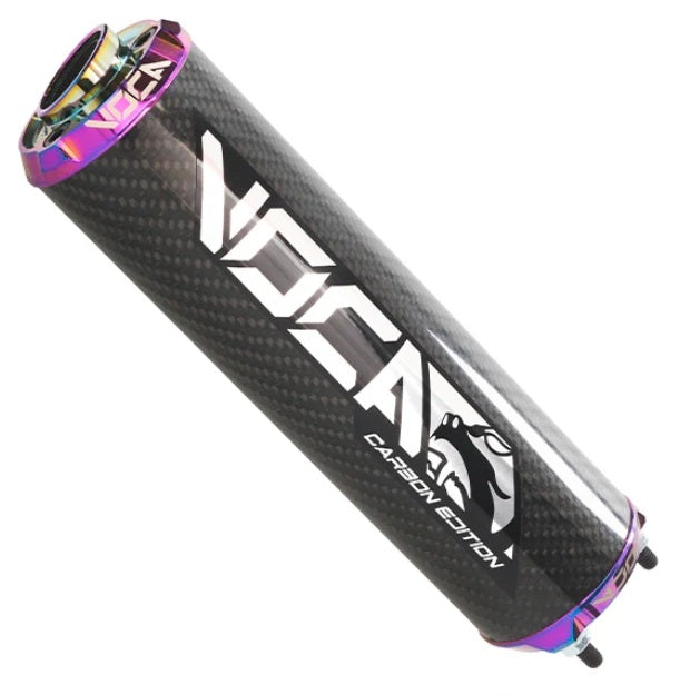 Einddemper Voca Bestia CNC Carbon Neo Chrome