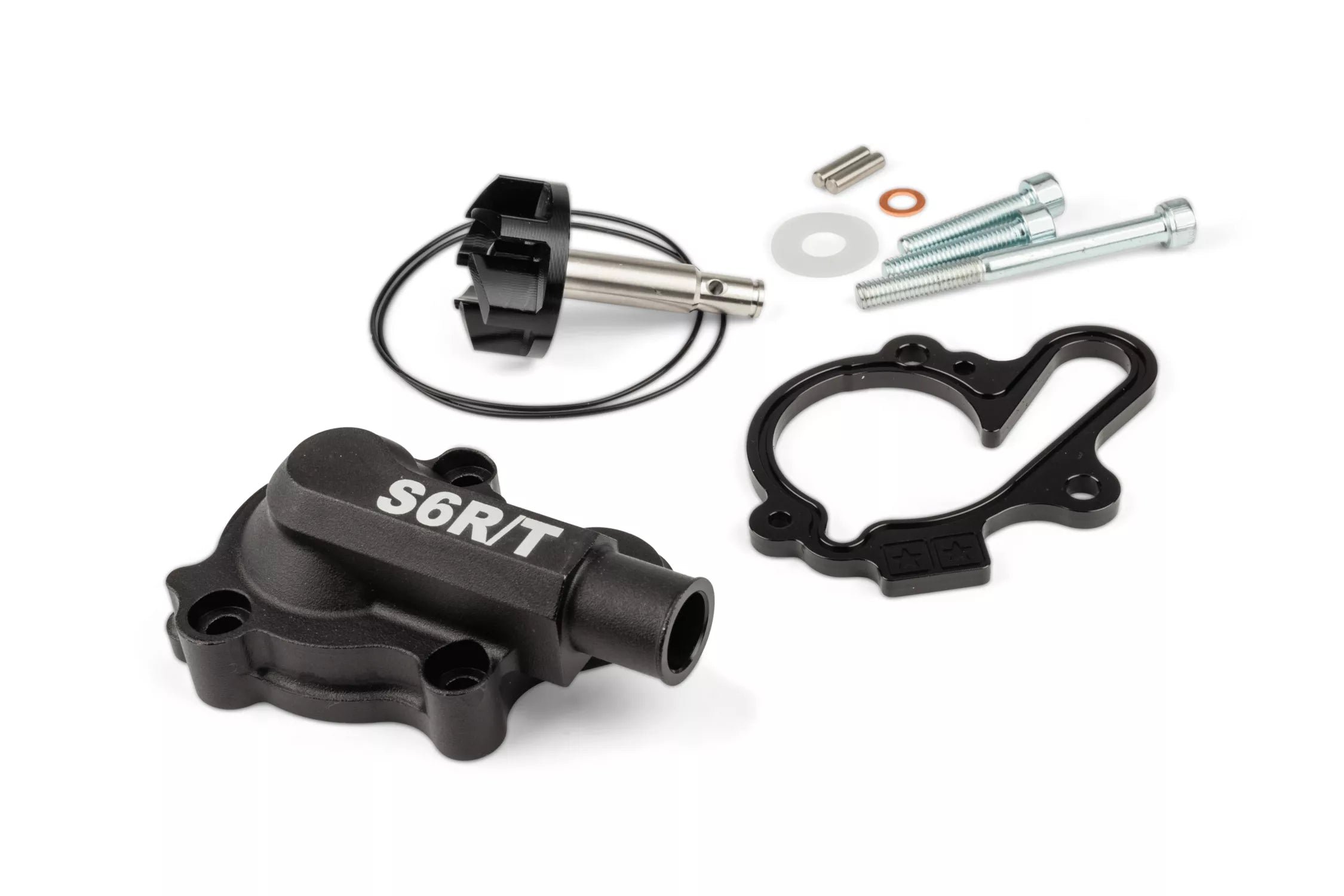 Waterpomp High Flow met Deksel Stage6 R/T Zwart AM6