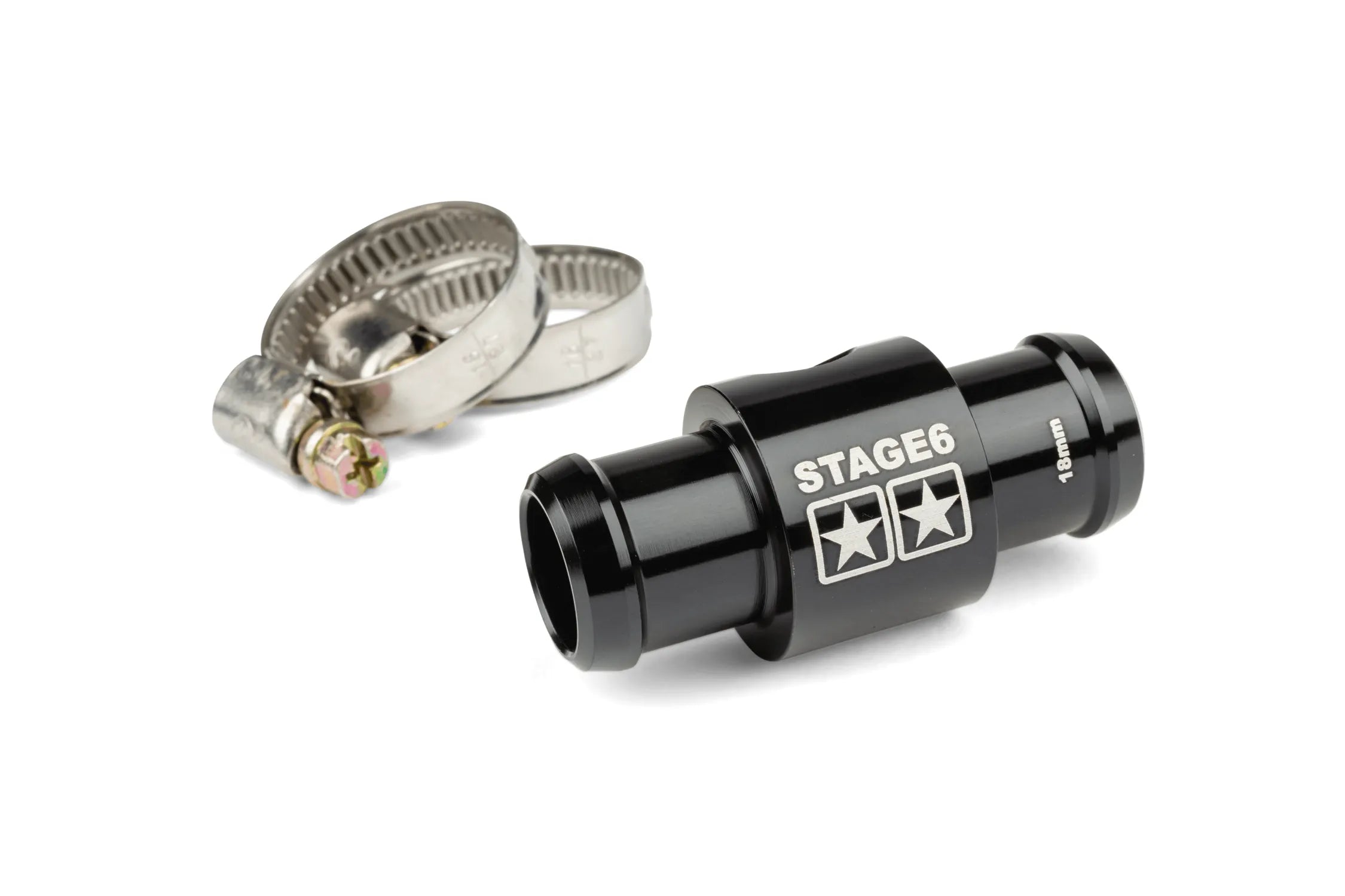 Stage6 T-Stuk Ø18mm voor Temperatuursensor Zwart