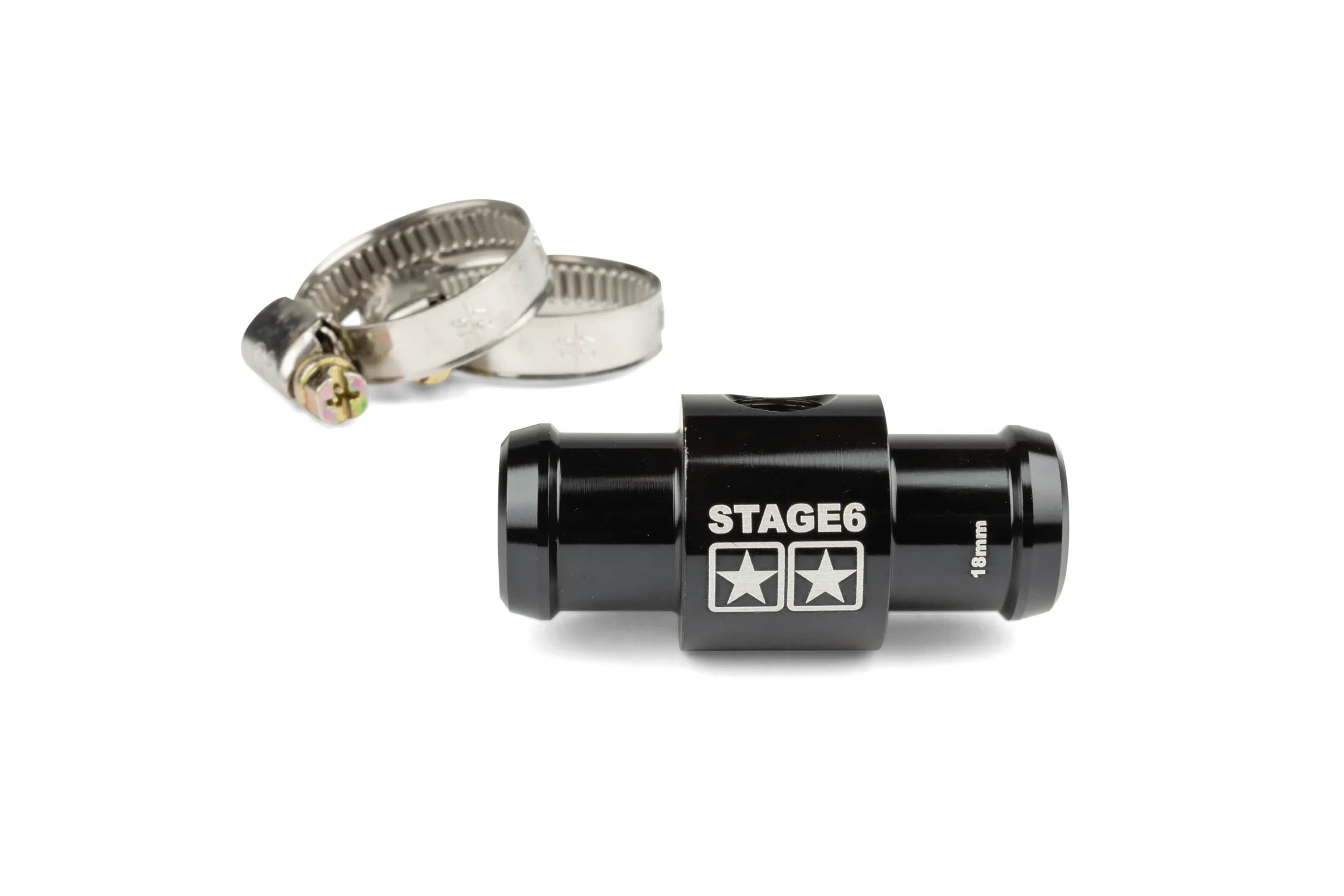 Stage6 T-Stuk Ø18mm voor Temperatuursensor Zwart