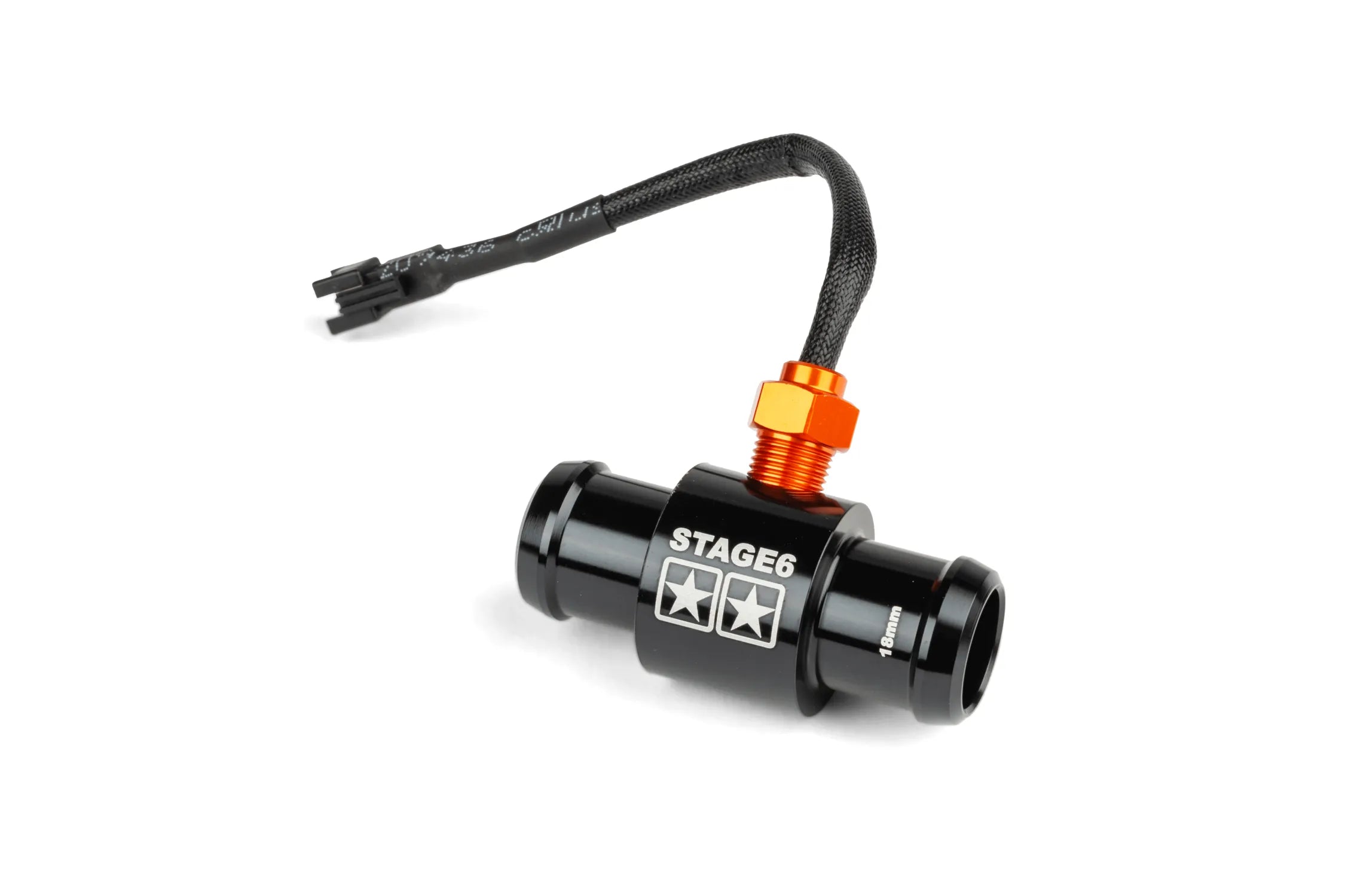 Stage6 T-Stuk Ø18mm voor Temperatuursensor Zwart