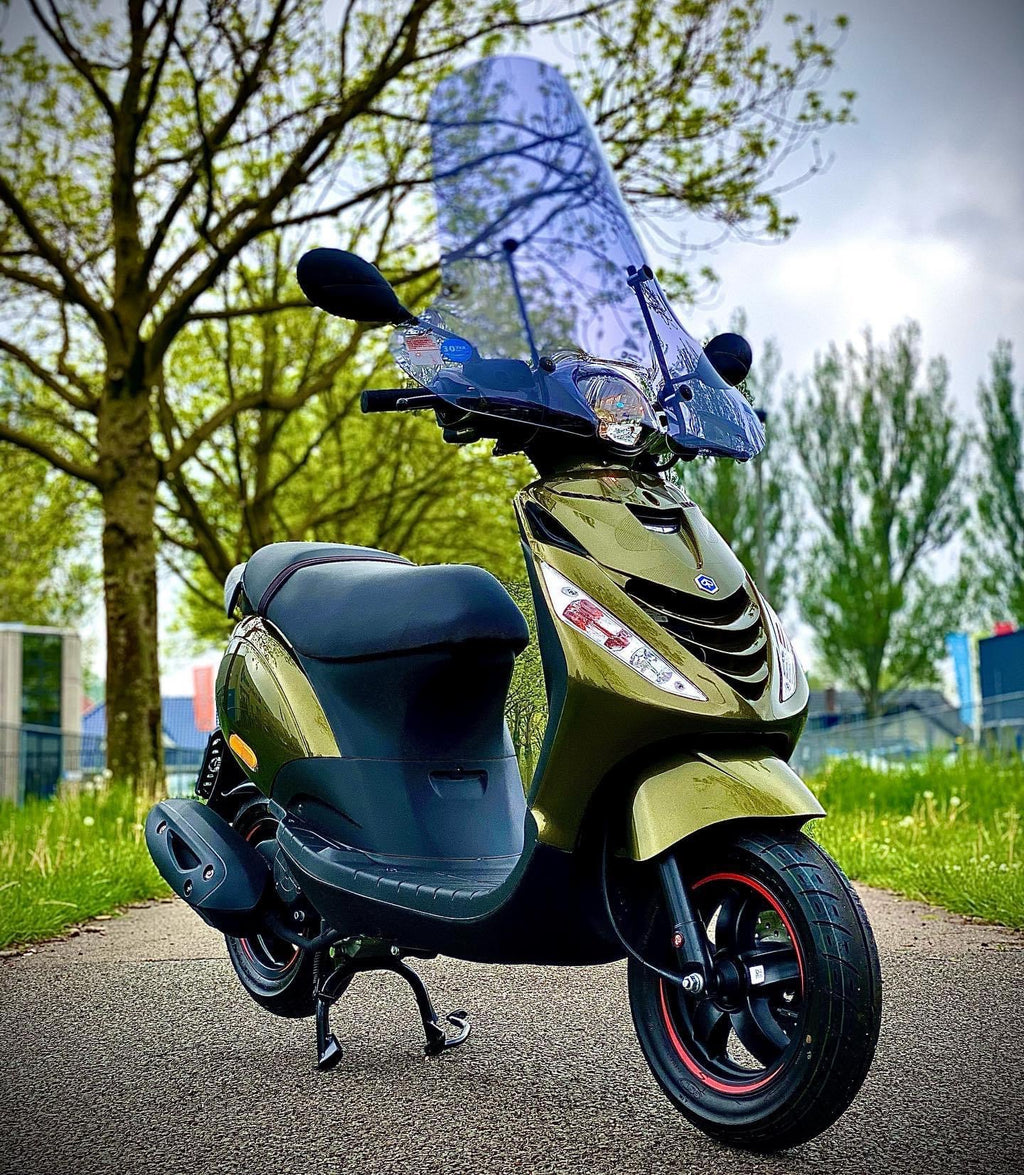 Power1 SP Kappenset 6-delig Parijs Groen + LED Piaggio Zip 100 / 125 / Zip 2000