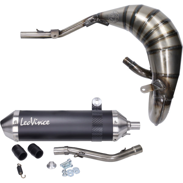 Uitlaat Leovince x-fight zwart beta rr50 2021>