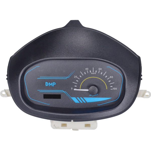 Kilometertellerset DMP EVO Blauw Euro 2 / 4 / 5 Piaggio Zip 2000