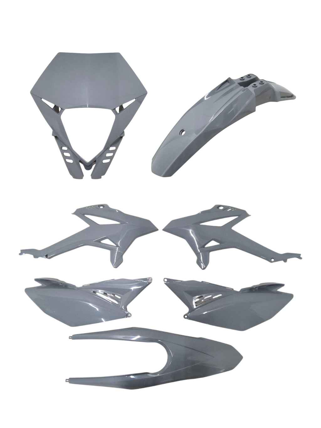 Kappenset / Plastics Nardo Grijs Beta RR50 2011-2020 7-delig (F3525059)