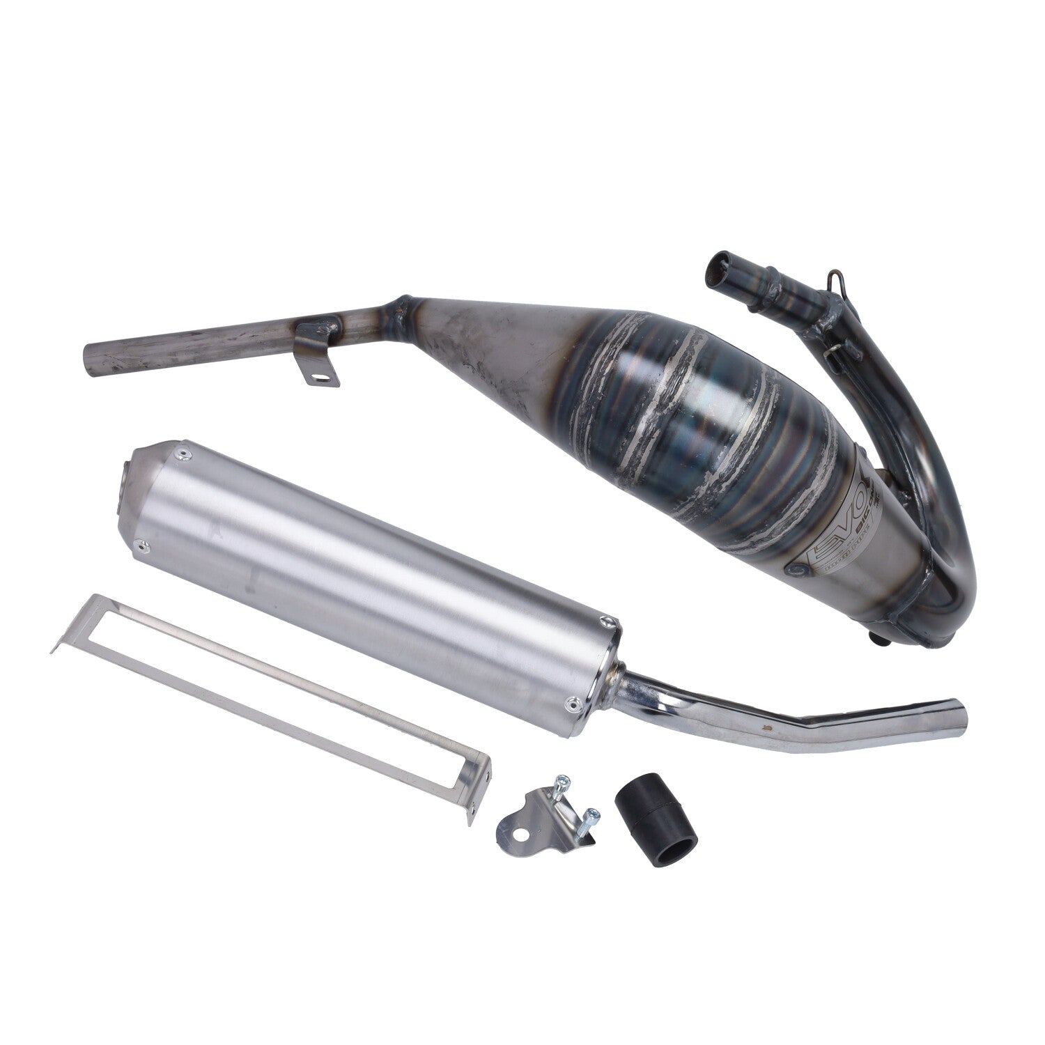 Evok Uitlaat E-Keur Euro 5 Beta RR50 2022-2026 Blank/Alu