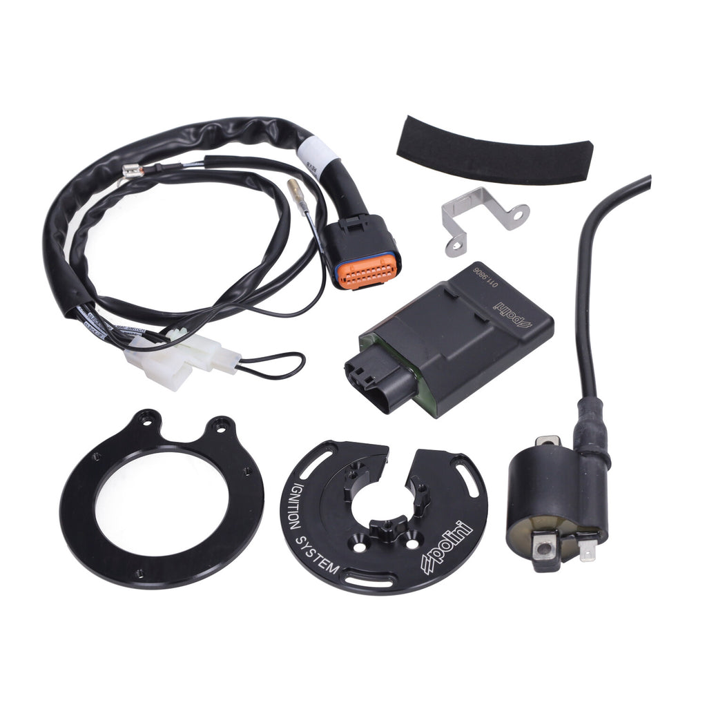 Polini For Race Digitale Ontsteking + Vliegwiel Piaggio H2O / Derbi GP1 / Runner / NRG / SR50 / Zip SP