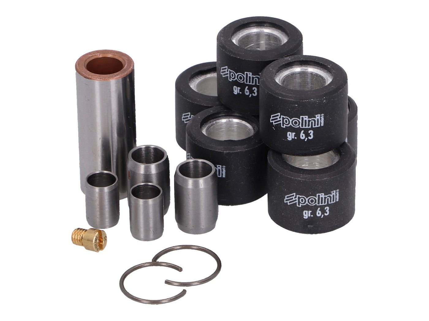 Polini 80cc Aluminium Cilinder 49mm Euro 4/5 Piaggio I-Get / Zip 4T / Sprint 4T 3V
