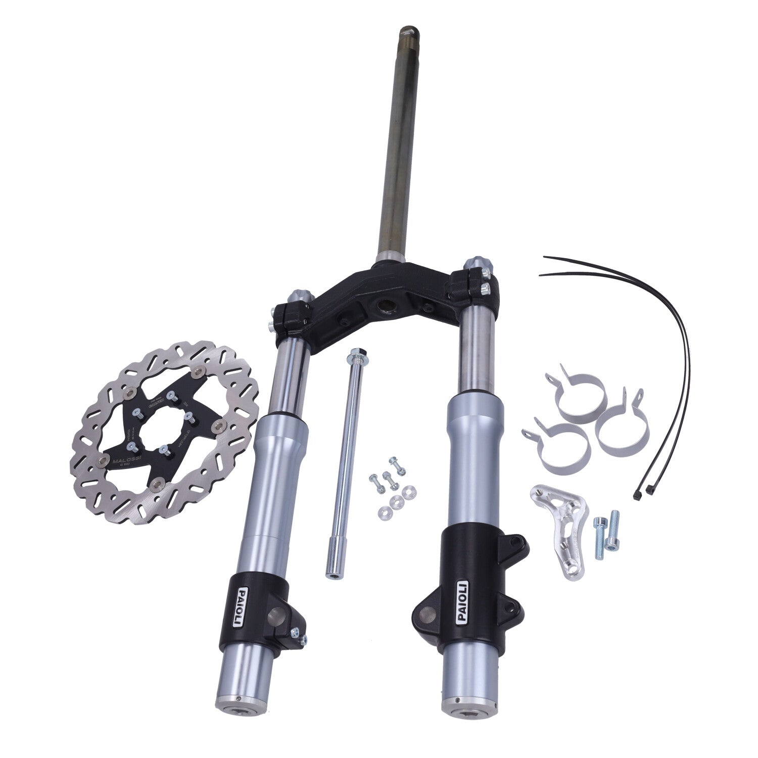 Malossi F37R Complete Race Voorvork met Wave Remschijf Gilera Runner 125/180/200/VX