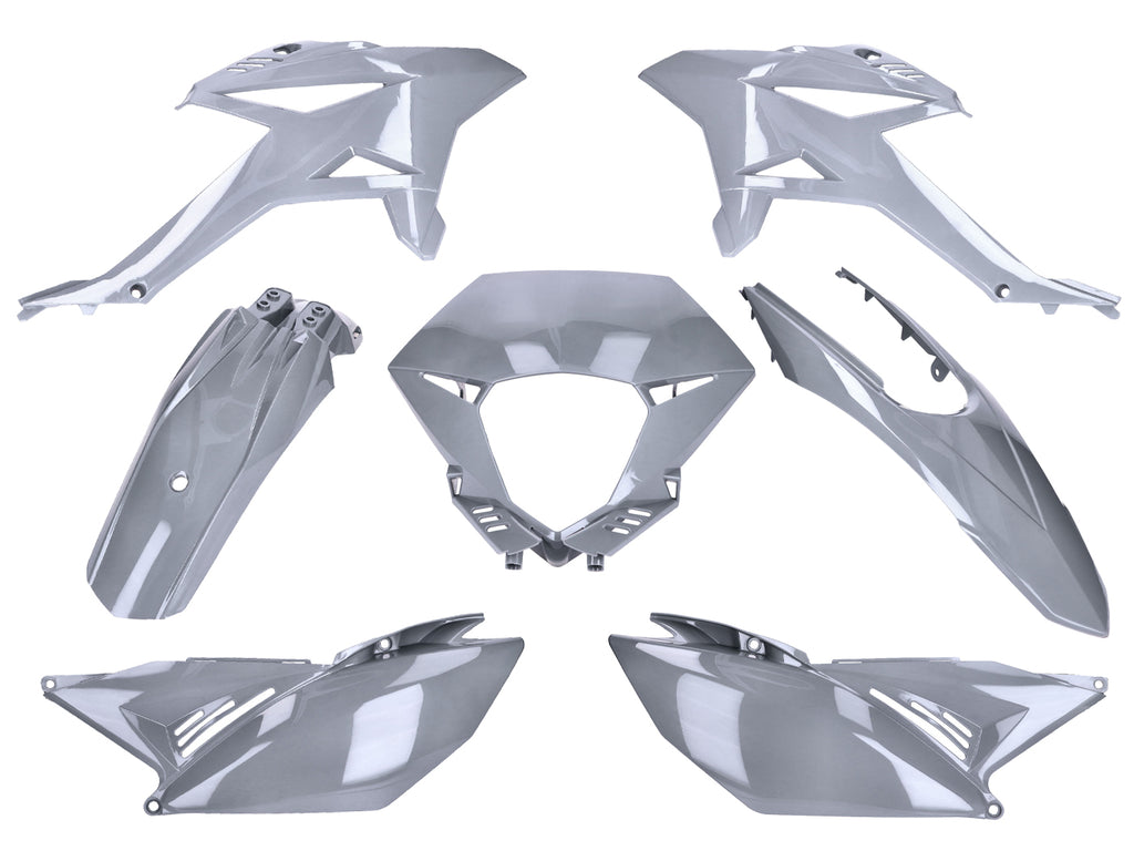 Kappenset / Plastics Nardo Grijs Beta RR50 2011-2020 7-delig (F3525059)