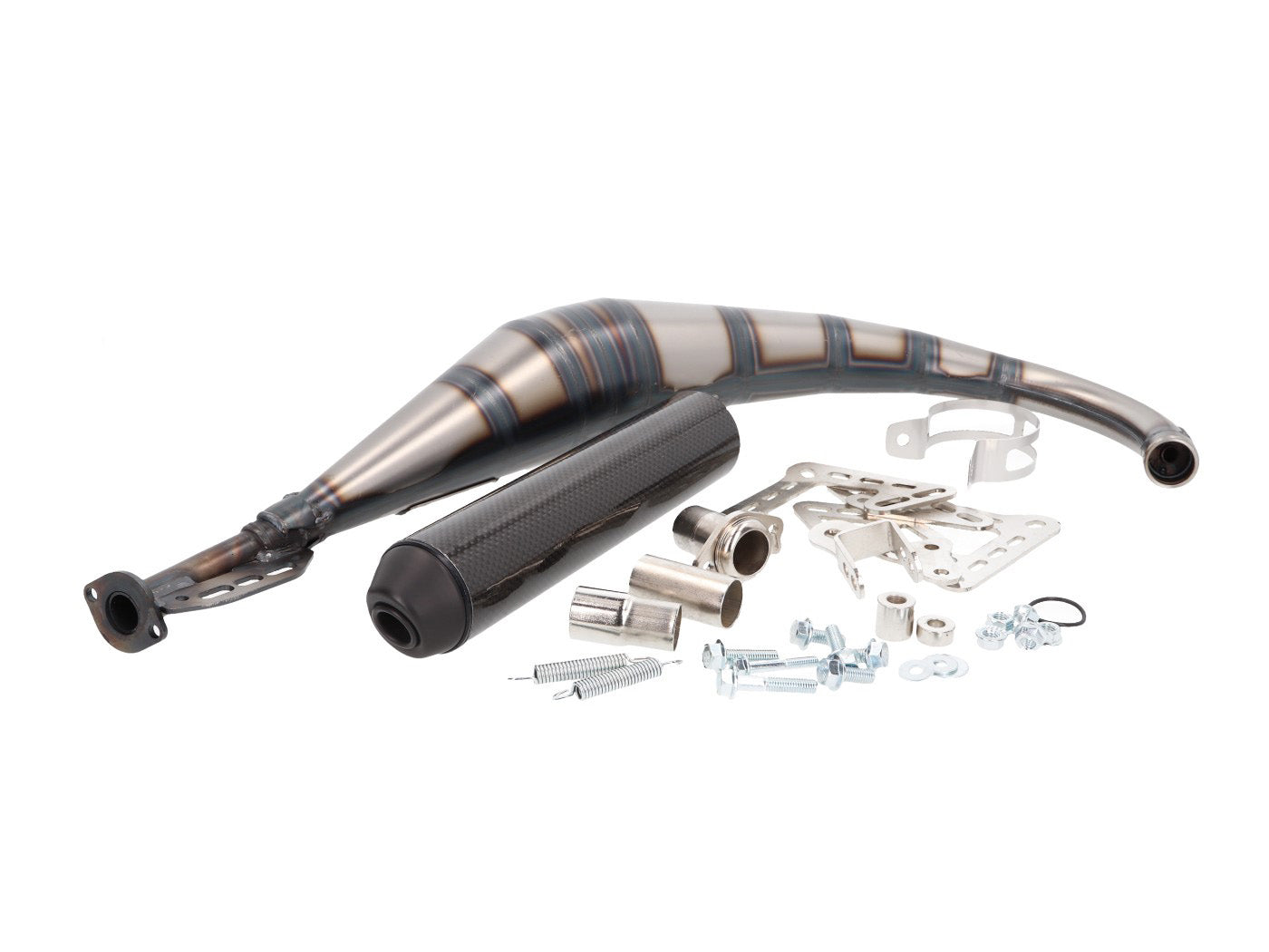 Yasuni R2 Carbon 50/70 Uitlaat Beta RR50 / Yamaha DT50R / Derbi Senda / Minarelli AM6