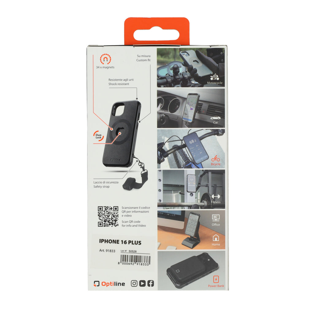 MagSafe Lampa Telefoonhoes DuoLock voor iPhone 16 Plus