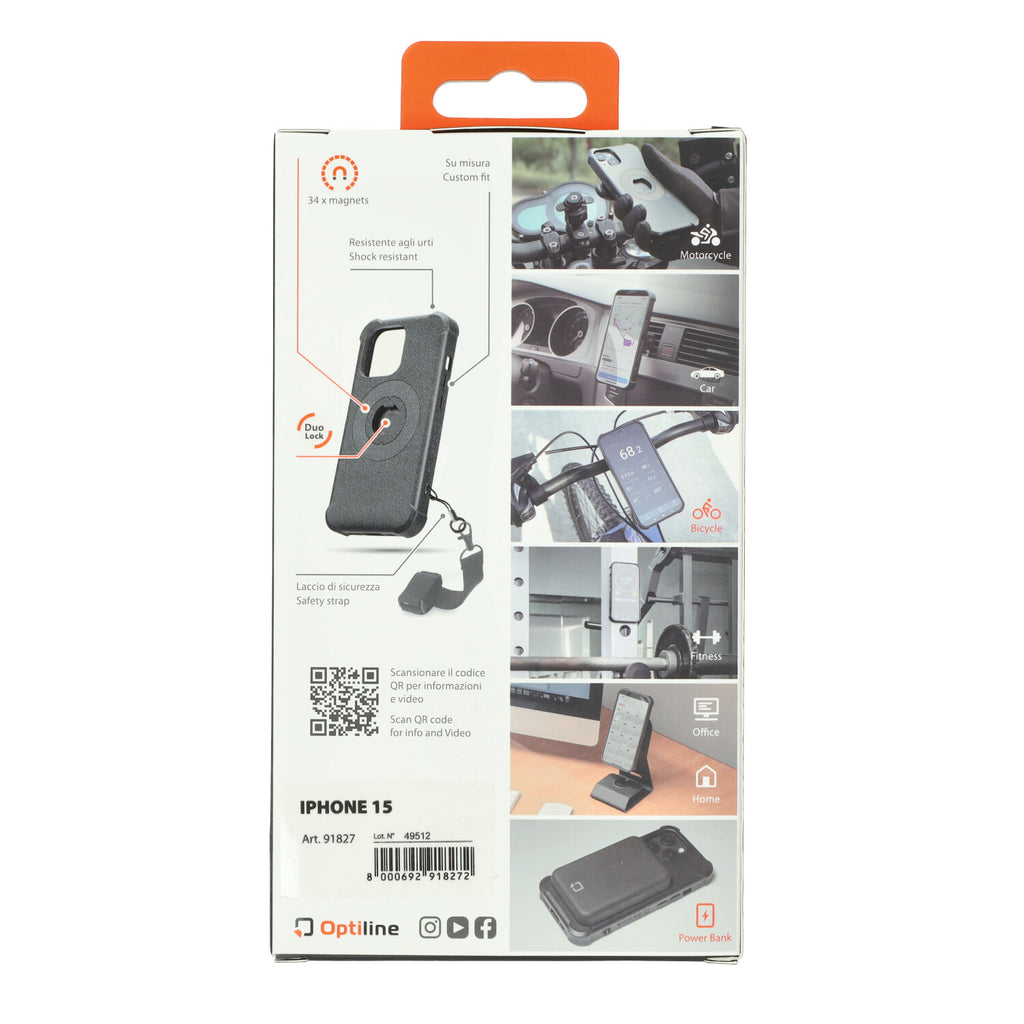 MagSafe Lampa Telefoonhoes DuoLock voor iPhone 15