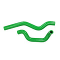 Siliconen Radiateurslang Set Groen Beta RR50 / Rieju MRT / Sherco 50 Minarelli AM6