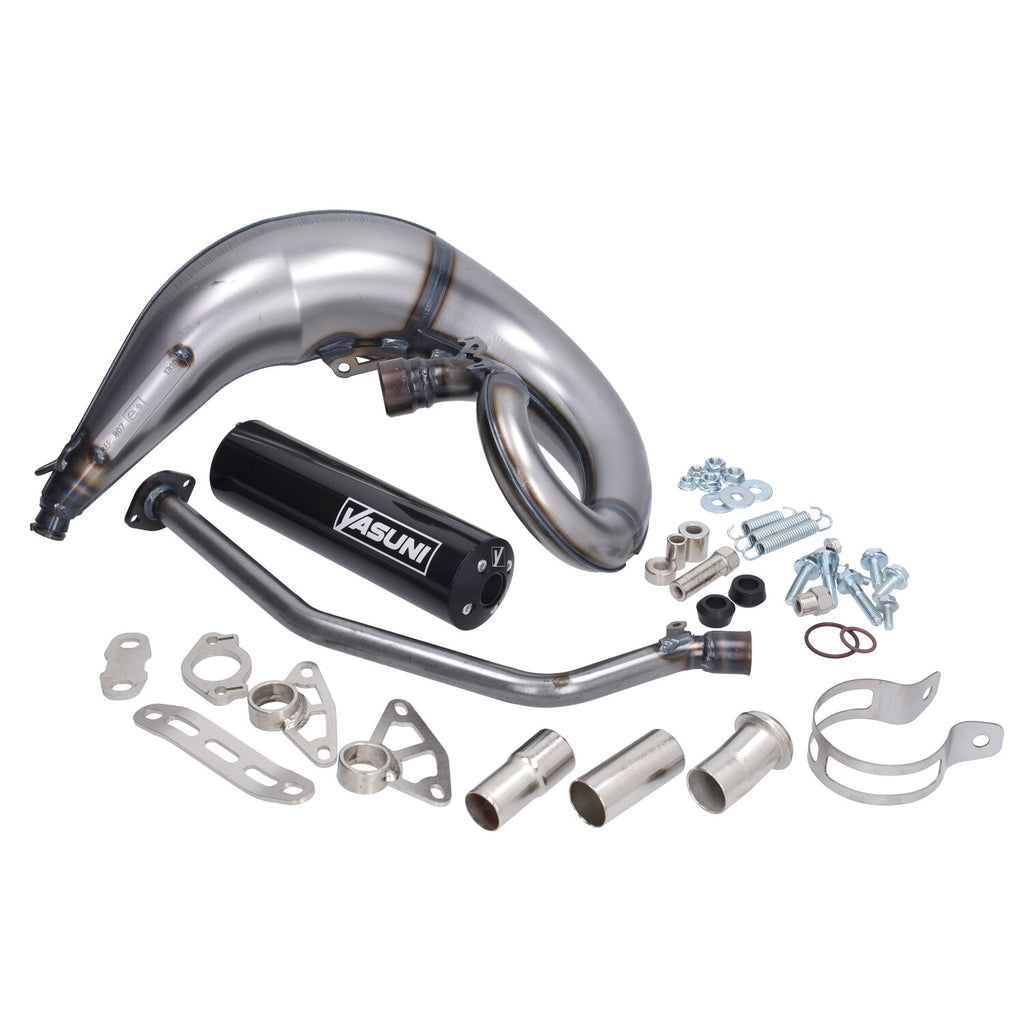 Yasuni Cross ML 50/70 Zwart Uitlaat Derbi Senda / Aprilia SX & RX 50