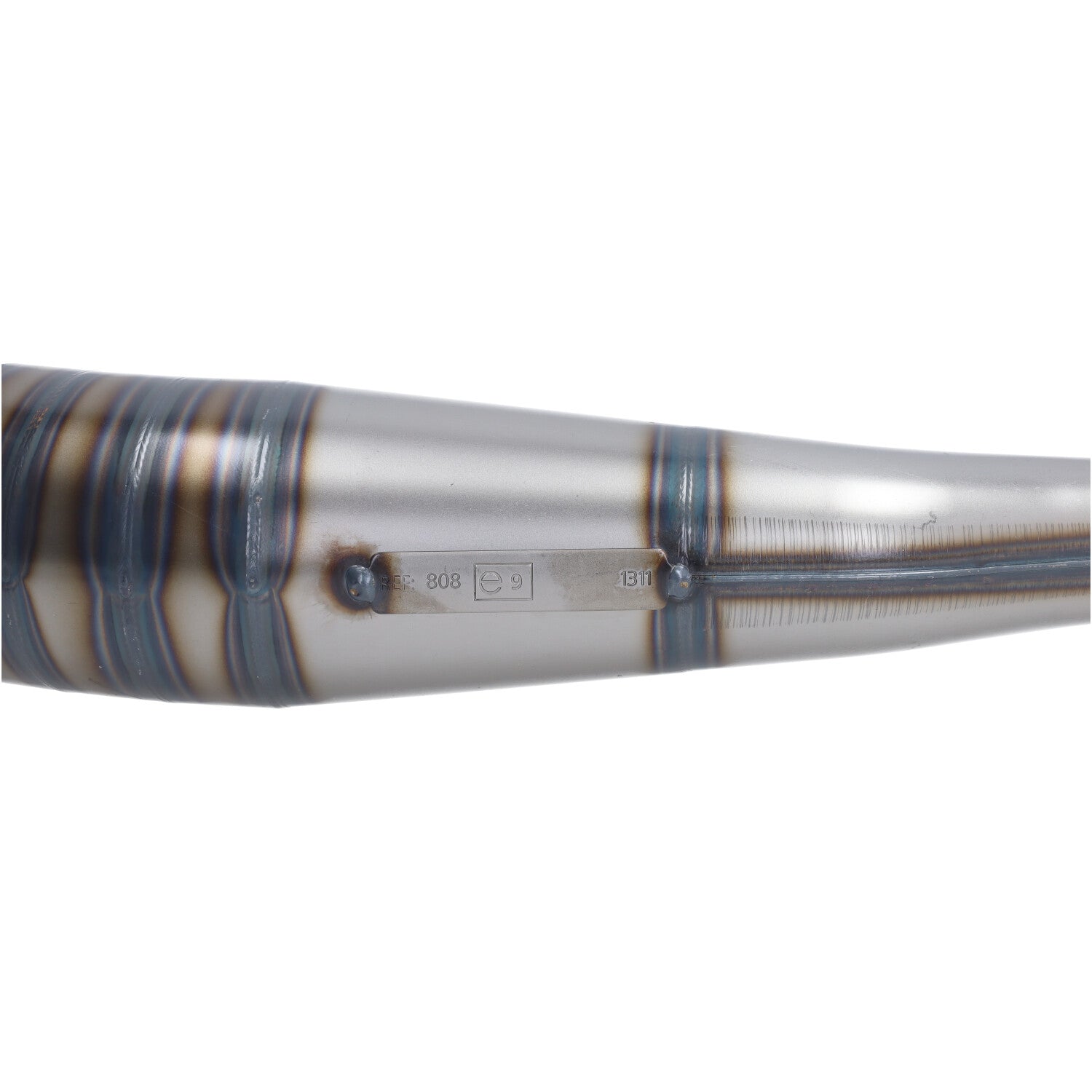 Yasuni R1 Onderlangs 50/70 Zwart Uitlaat Beta RR50 / Rieju MRT Minarelli AM6