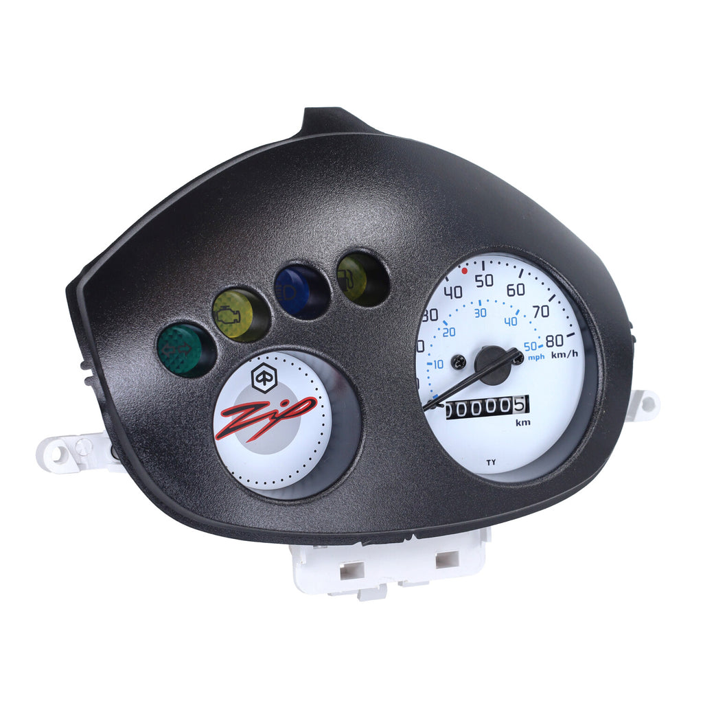 Piaggio Originele Kilometertellerset Euro 4/5 Witte Wijzerplaat Zip 4T