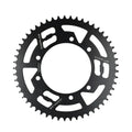 Doppler Achterkettingwiel 53T Zwart Derbi / Rieju MRT / Peugeot / Furia