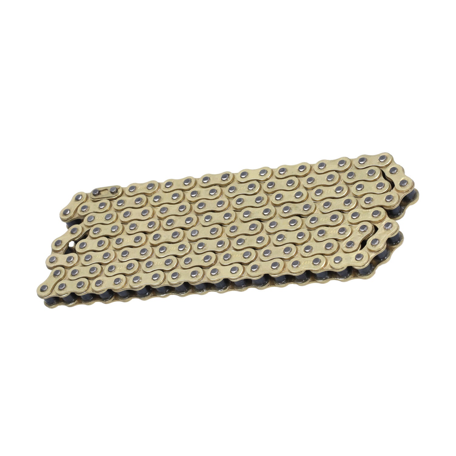 Doppler Versterkte Ketting 428 / 138 Schakels Goud Schakelbromfiets