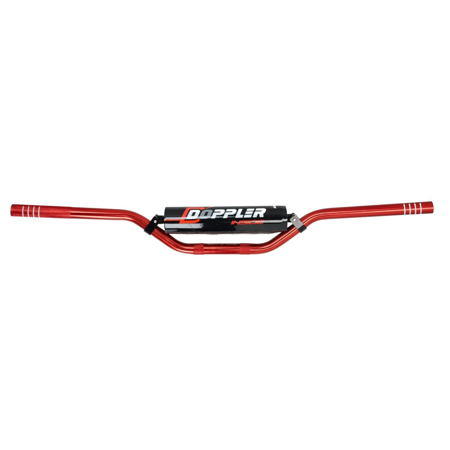 Stuur Doppler + Stuurpad D22.2 L740 H70mm Rood Derbi Senda / Beta RR50 / Sherco / Schakelbromfiets 502007