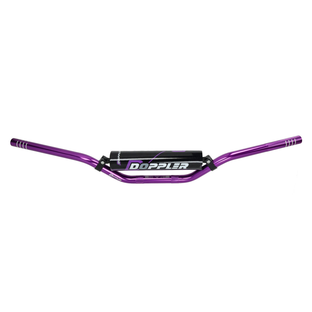 Stuur Doppler + Stuurpad D22.2 L740 H70mm Paars Beta rr 50/Derbi Senda / Schakelbromfiets / Sherco