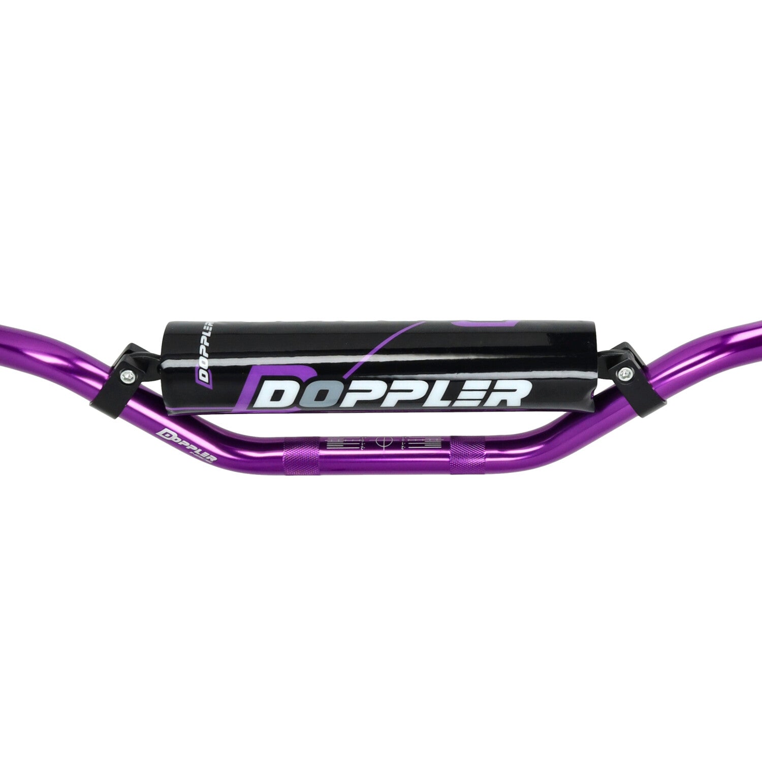 Stuur Doppler + Stuurpad D22.2 L740 H70mm Paars Beta rr 50/Derbi Senda / Schakelbromfiets / Sherco