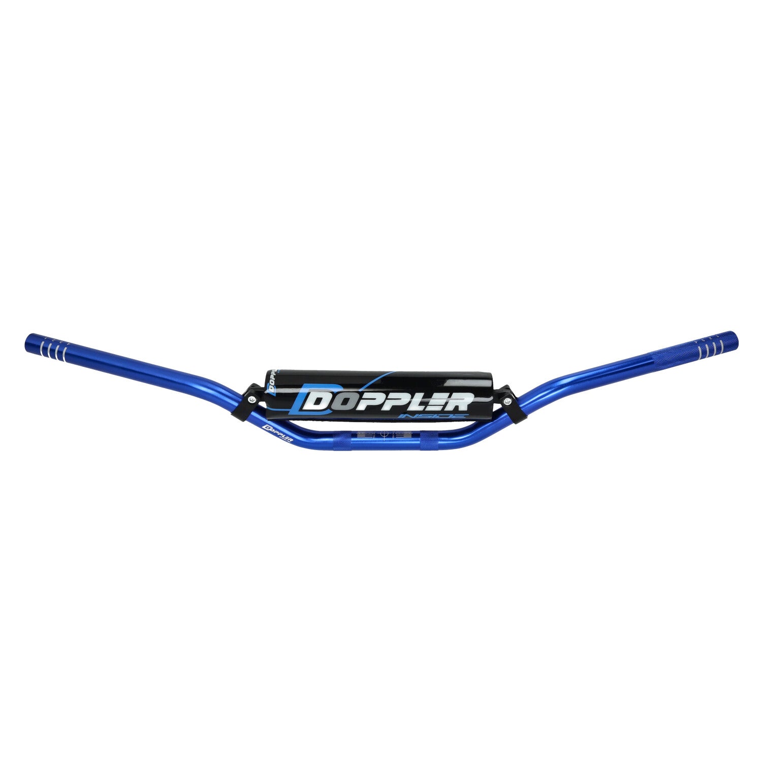 Stuur Doppler + Stuurpad D22.2 L740 H70mm Blauw Derbi Senda / Beta RR50 / Sherco / Schakelbromfiets