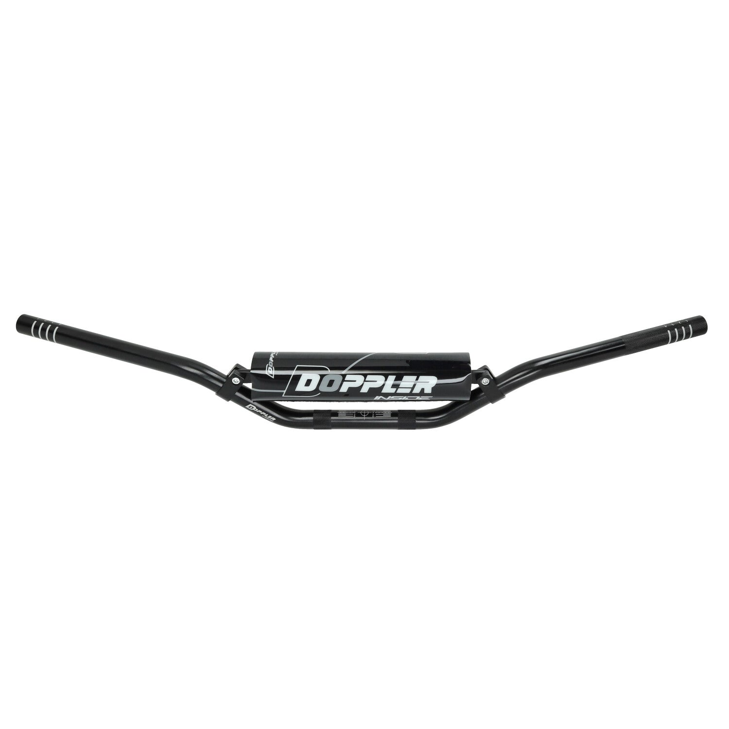 Stuur Doppler + Stuurpad D22.2 L740 H70mm Zwart Derbi Senda / Beta RR50 / Sherco / Schakelbromfiets