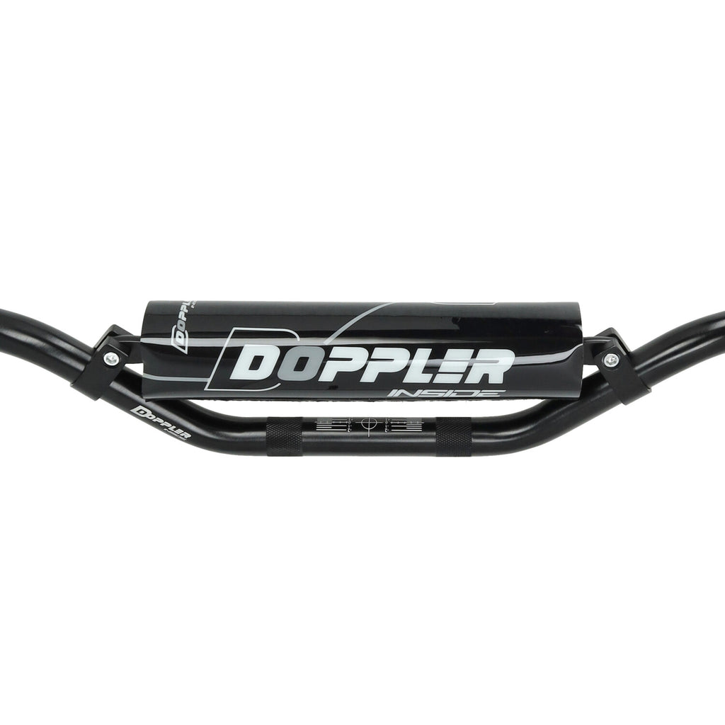 Stuur Doppler + Stuurpad D22.2 L740 H70mm Zwart Derbi Senda / Beta RR50 / Sherco / Schakelbromfiets