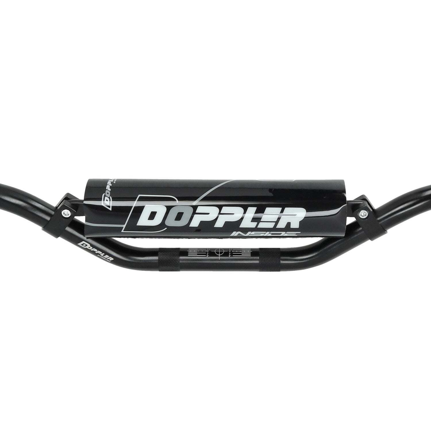Stuur Doppler + Stuurpad D22.2 L740 H70mm Zwart Derbi Senda / Beta RR50 / Sherco / Schakelbromfiets