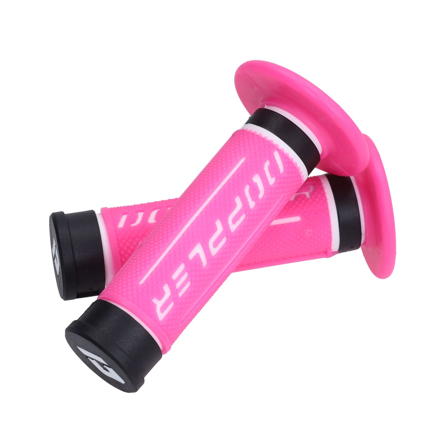 Doppler 3D Handvatset Roze/Zwart/Wit 22/24mm Universeel