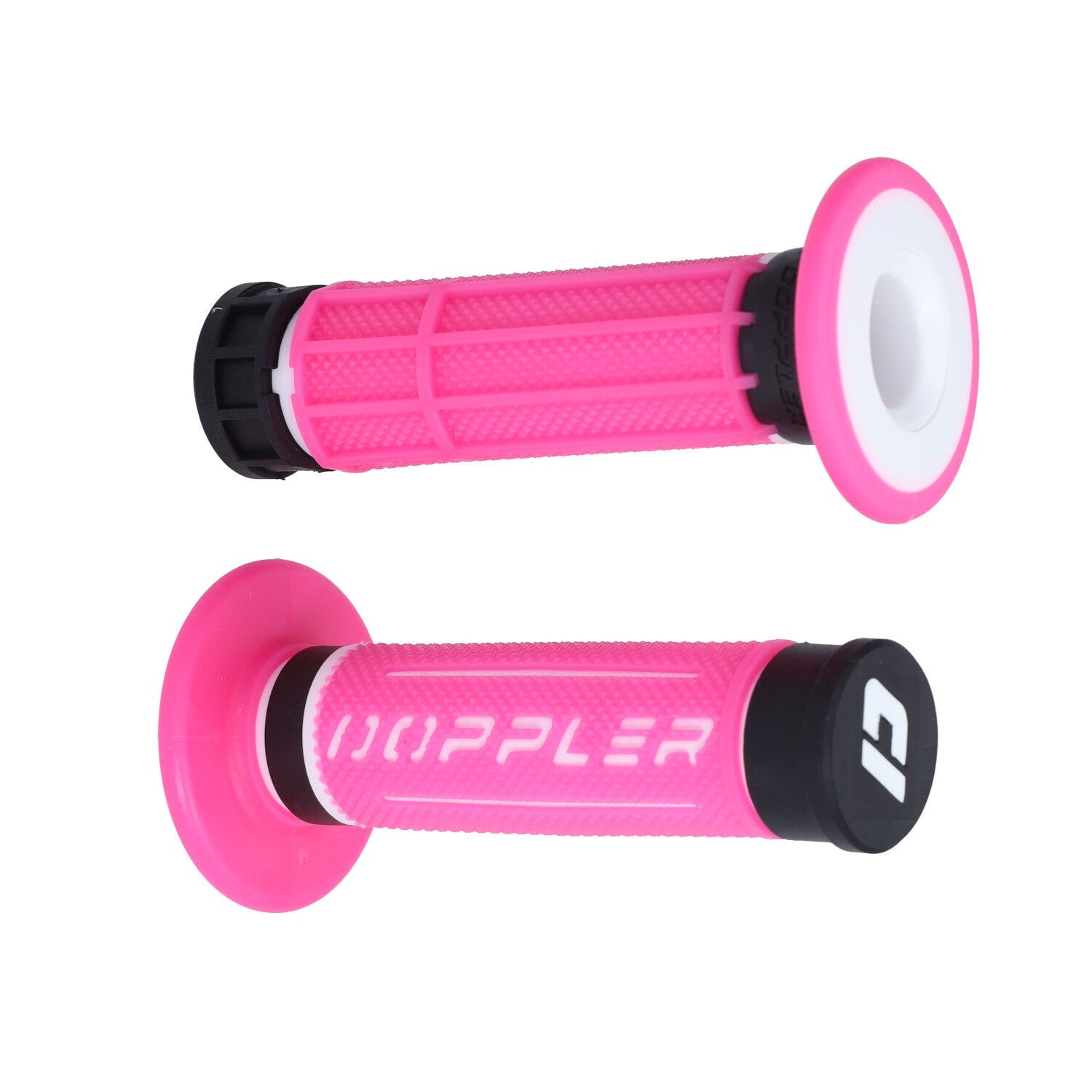 Doppler 3D Handvatset Roze/Zwart/Wit 22/24mm Universeel