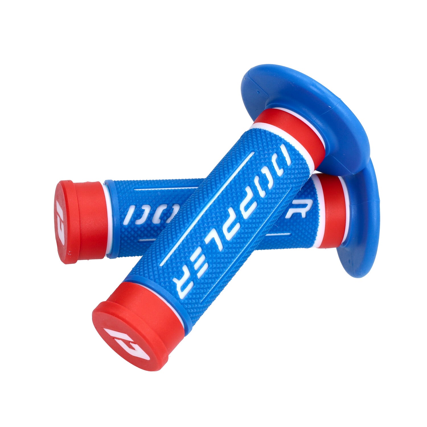 Doppler 3D Handvatset Blauw/Rood/Wit 22/24mm Universeel