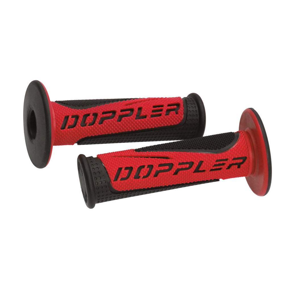 Doppler Radical Handvatset Zwart/Rood 22/24mm Universeel