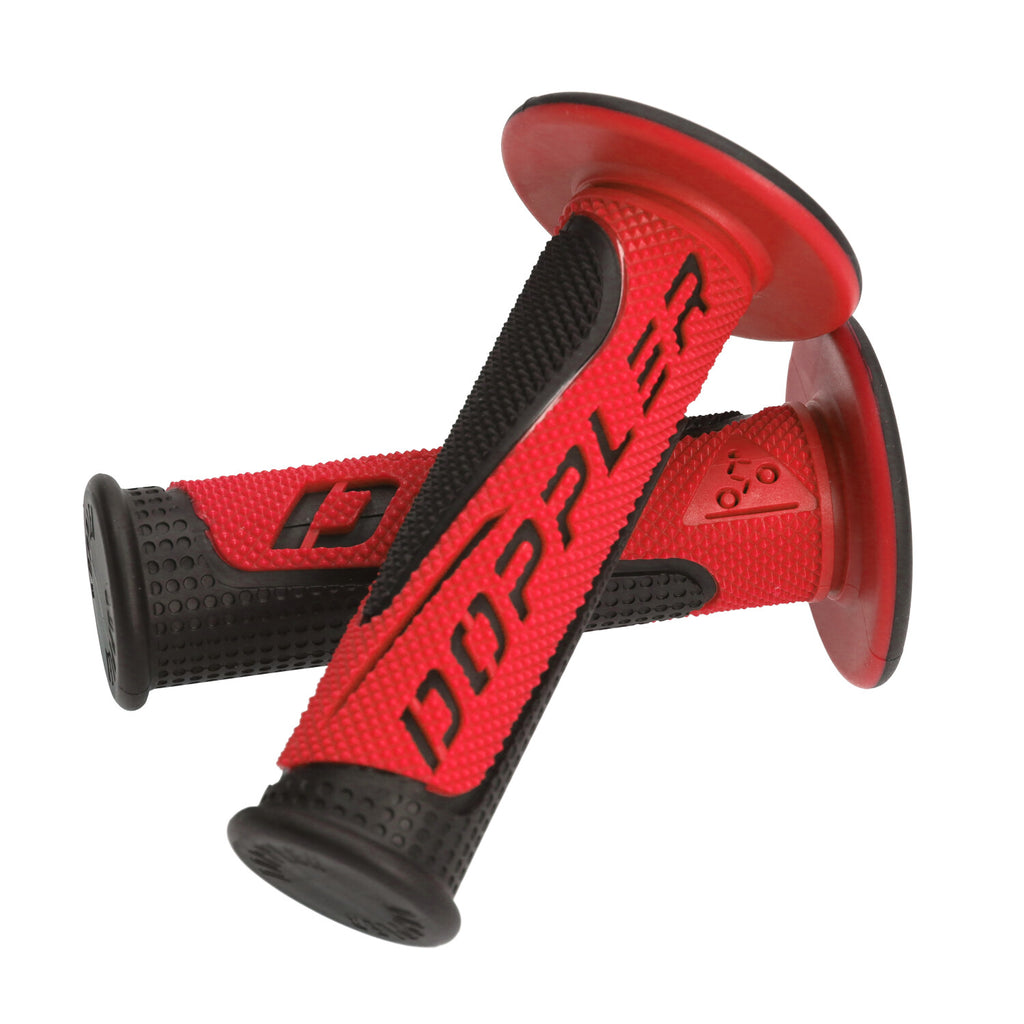 Doppler Radical Handvatset Zwart/Rood 22/24mm Universeel