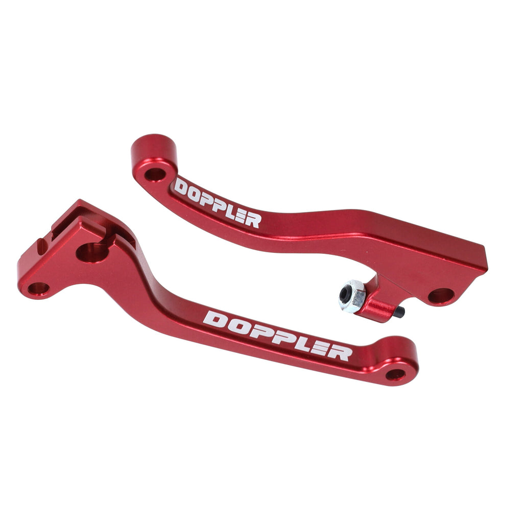 Doppler CNC Rem- en Koppelingshendelset Rood J.Juan Rieju MRT / Sherco Factory SE / SM