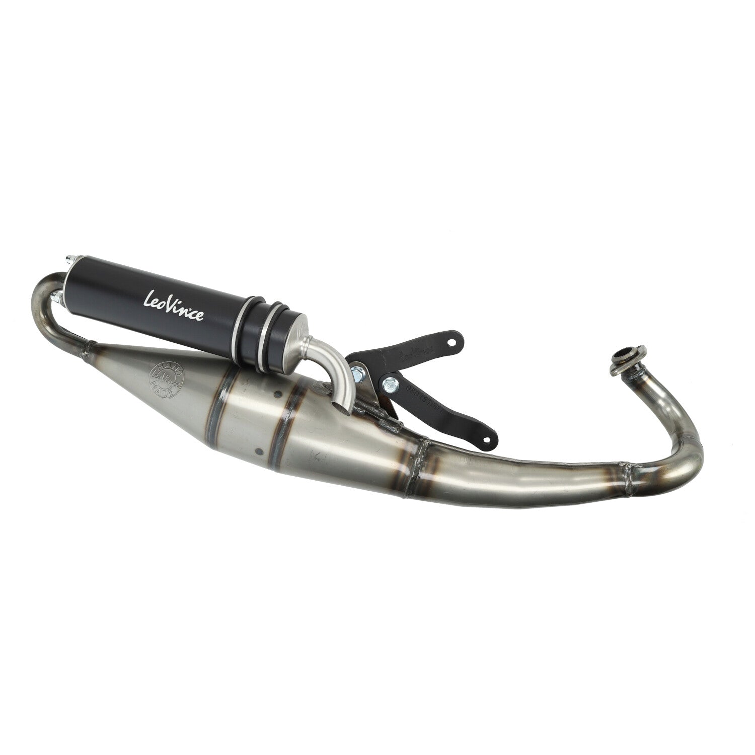 LeoVince TT Handmade Zwart Uitlaat Piaggio Zip 2T / Typhoon / Fly 2T